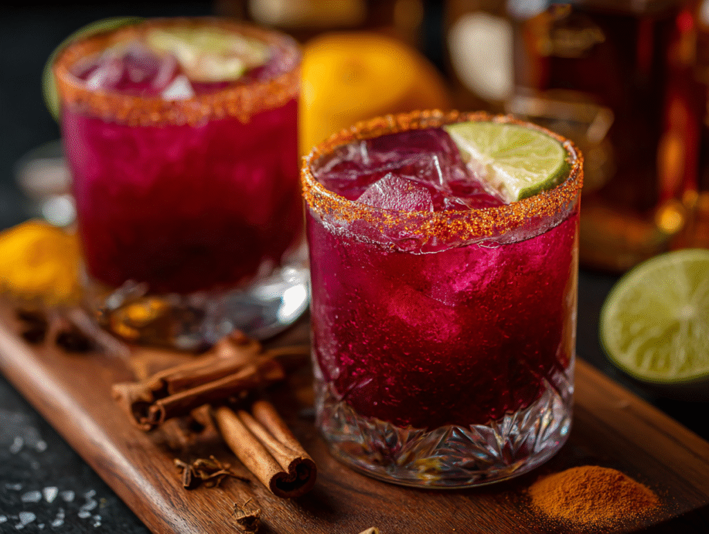Cinnamon Hibiscus Mezcal Margarita: An Artisanal Sip for the Conscious Connoisseur