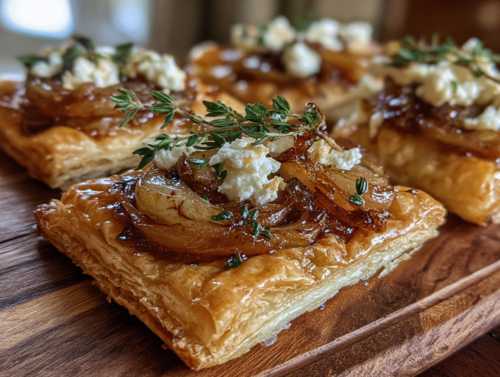 best Caramelized Onion and Goat Cheese Tarts
