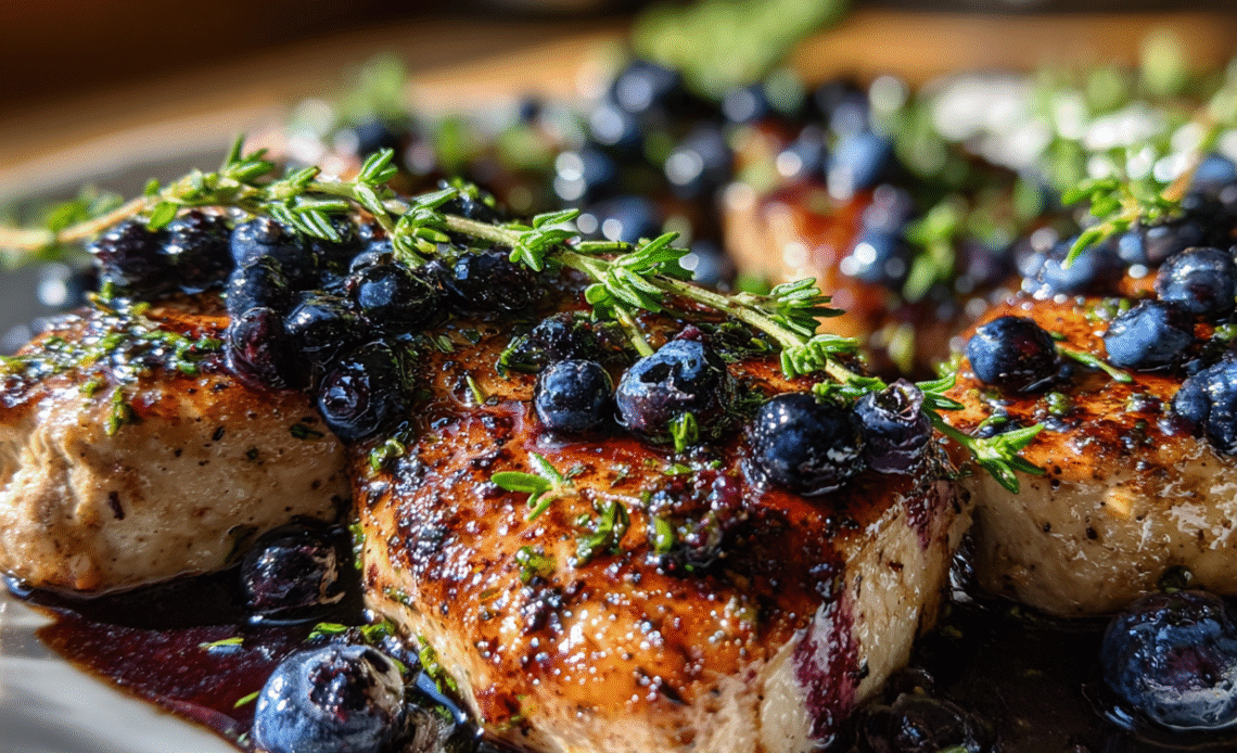 Best-Ever Blueberry Thyme Chicken