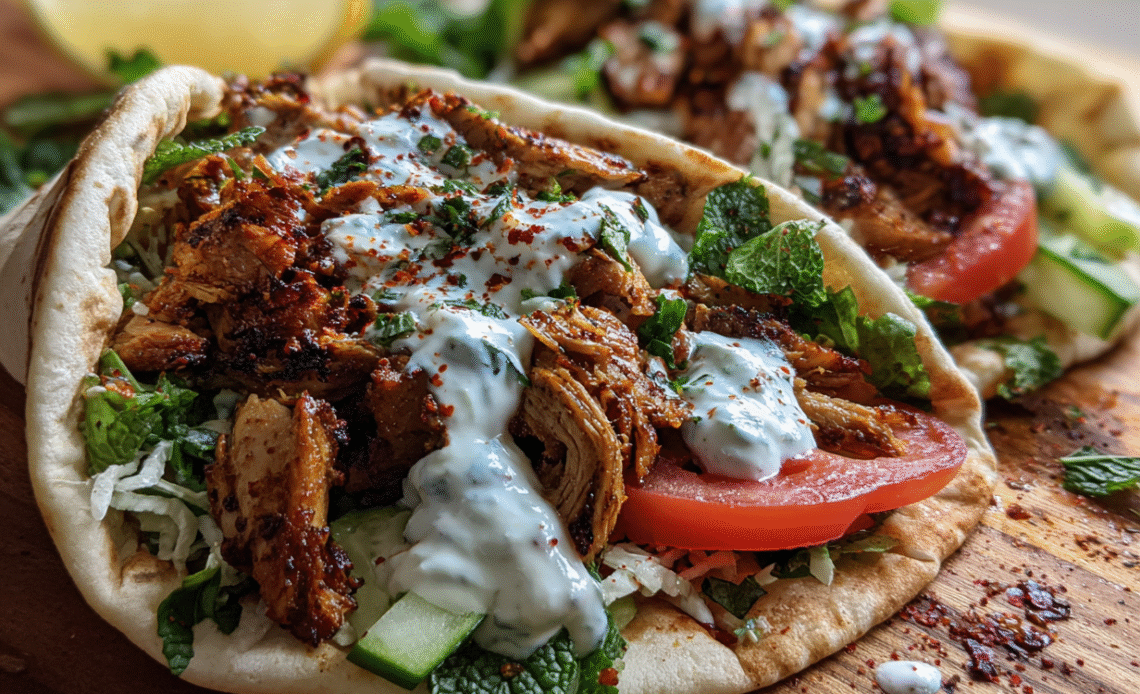 Chicken Shawarma Garlic Sauce