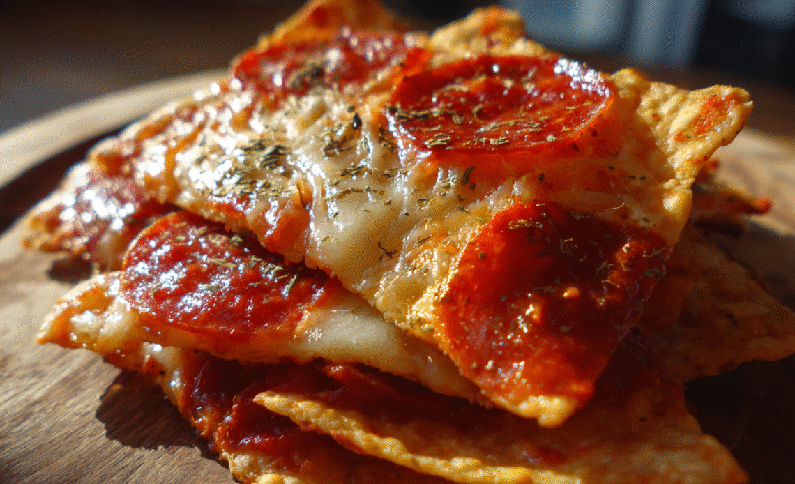 Crispy Pizza Chips