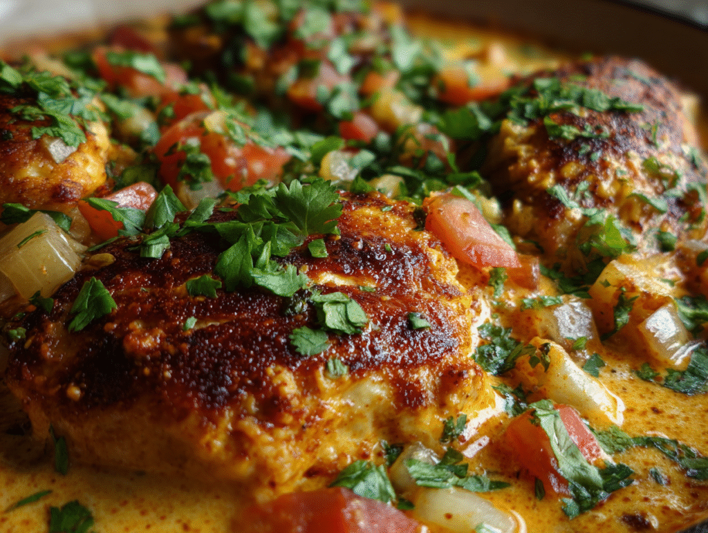 dishes Easy Baked Queso Chicken