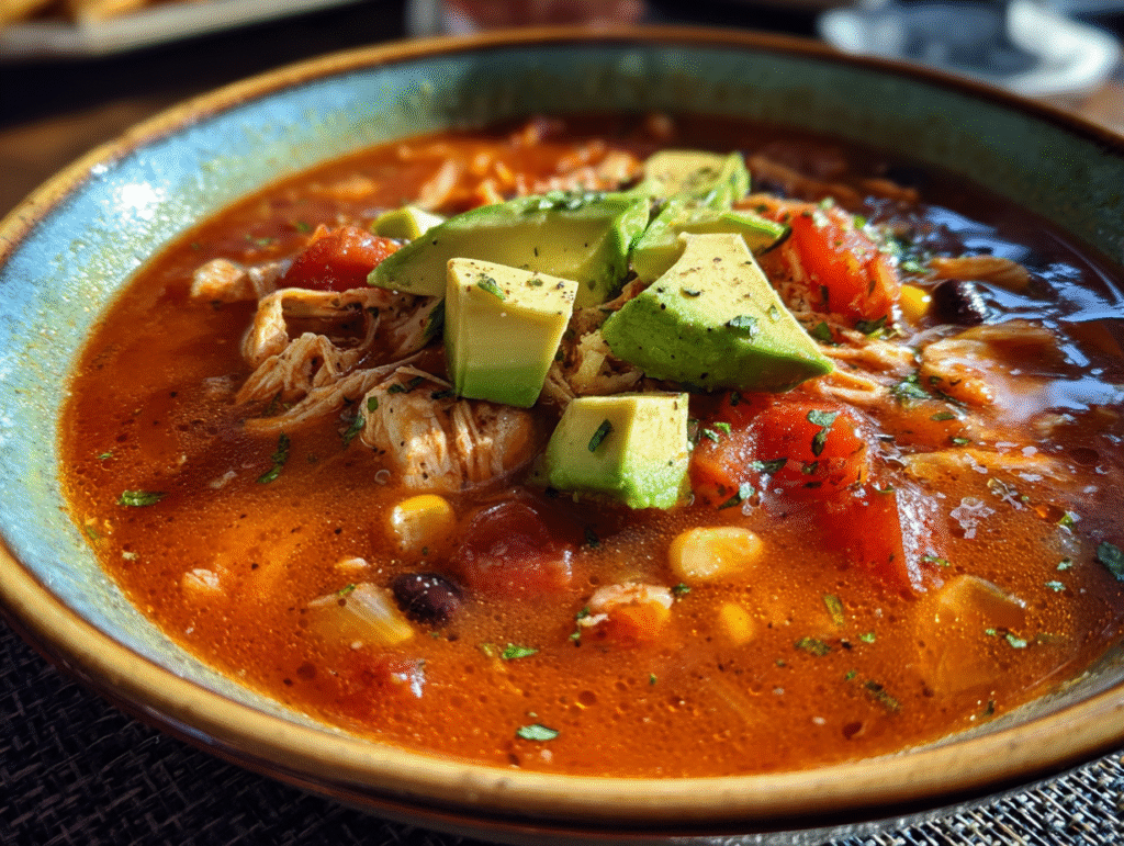 Easy Chicken Tortilla Soup recipes