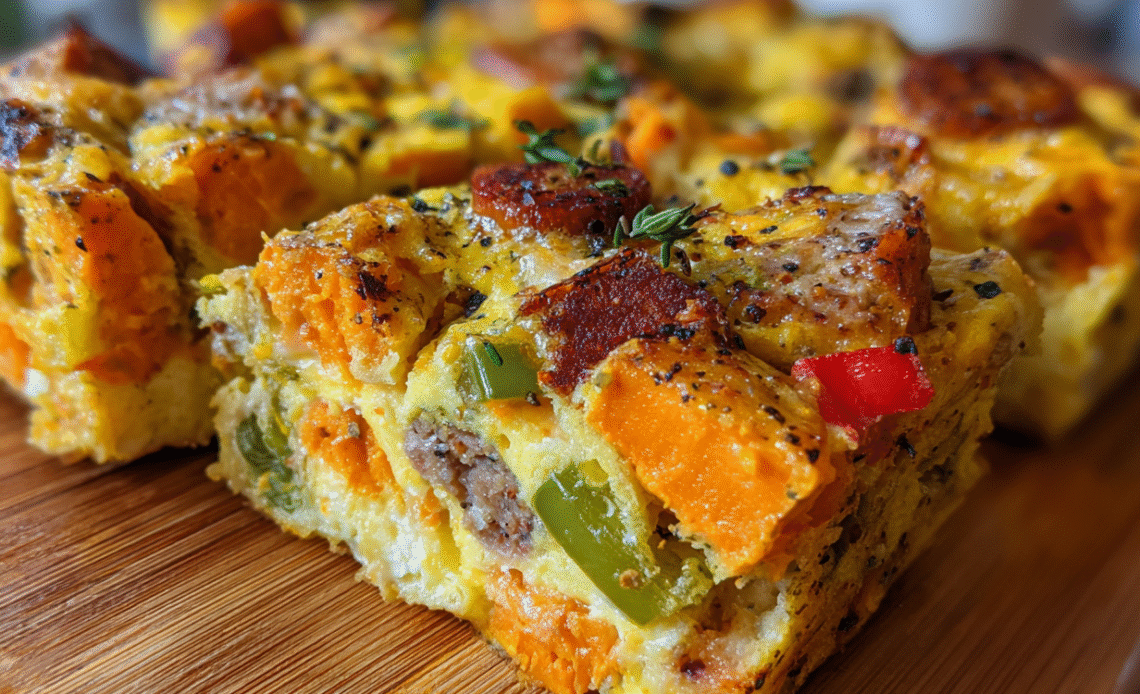 Easy Sweet Potato Egg Casserole
