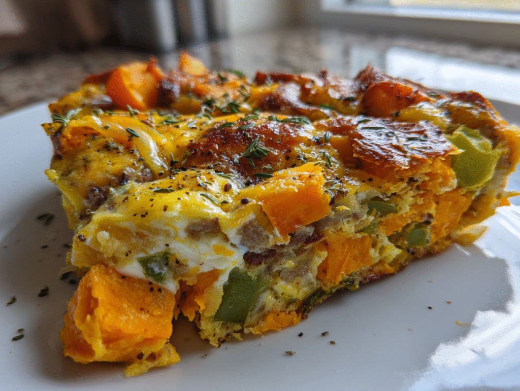 breakfast Easy Sweet Potato Egg Casserole