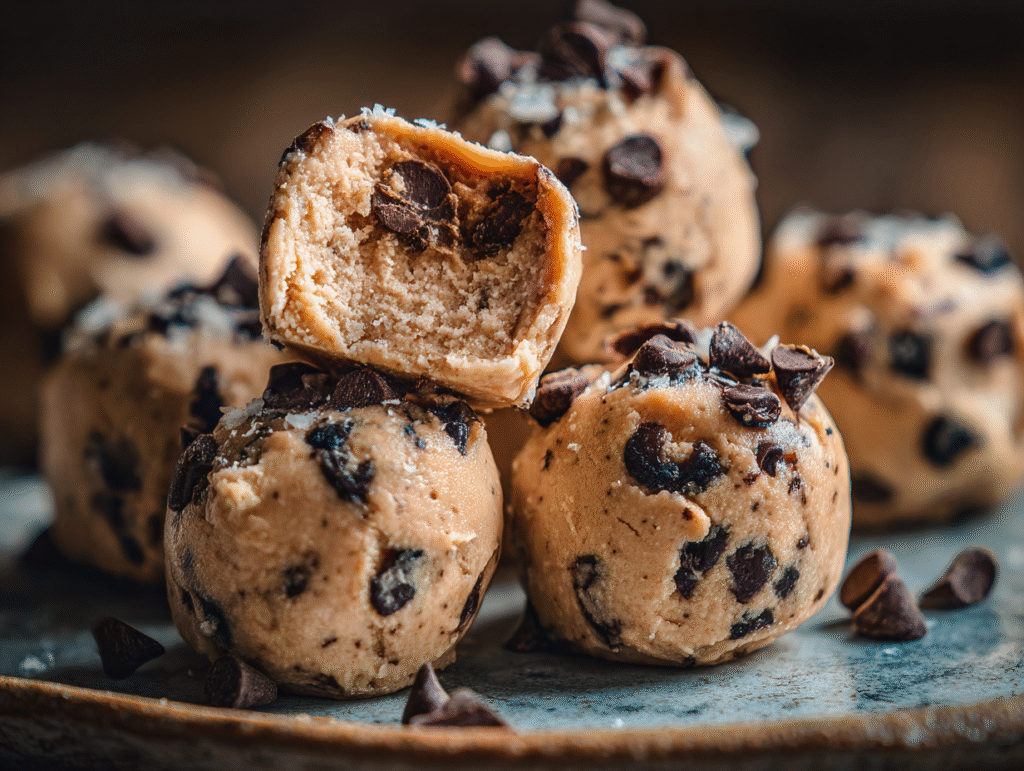 perfect Frozen Peanut Butter Greek Yogurt Bites snacks