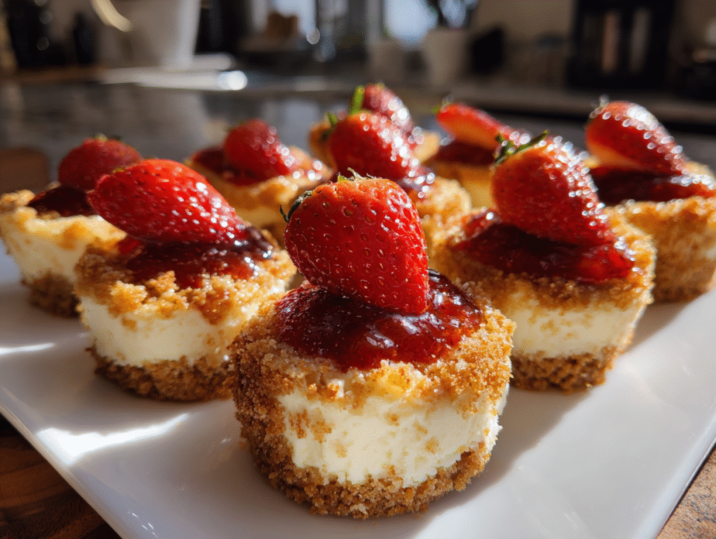 Mini Valentine’s Day Cheesecake Bites: Love in Every Perfectly Portioned Bite