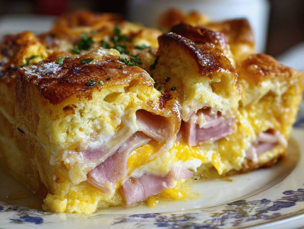 Monte Cristo Breakfast Casserole recipe