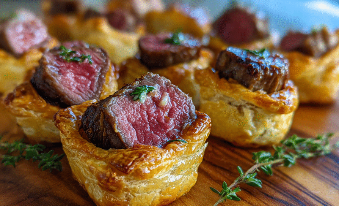 Perfect Mini Beef Wellington Bites