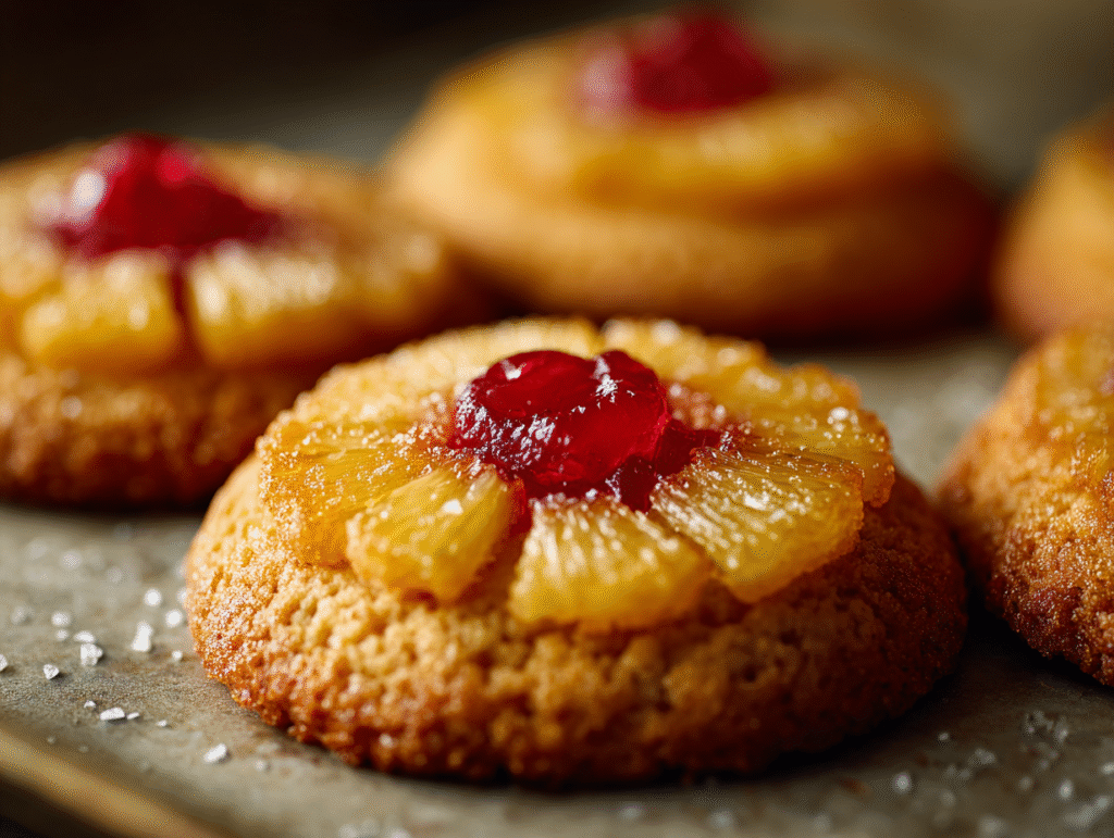 The Ultimate Tropical Pineapple Upside Down Sugar Cookies