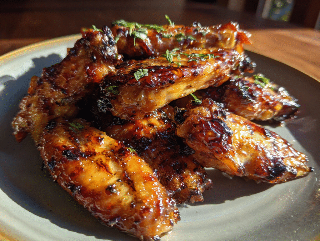 Sticky Pineapple-Teriyaki Chicken Wings recipes