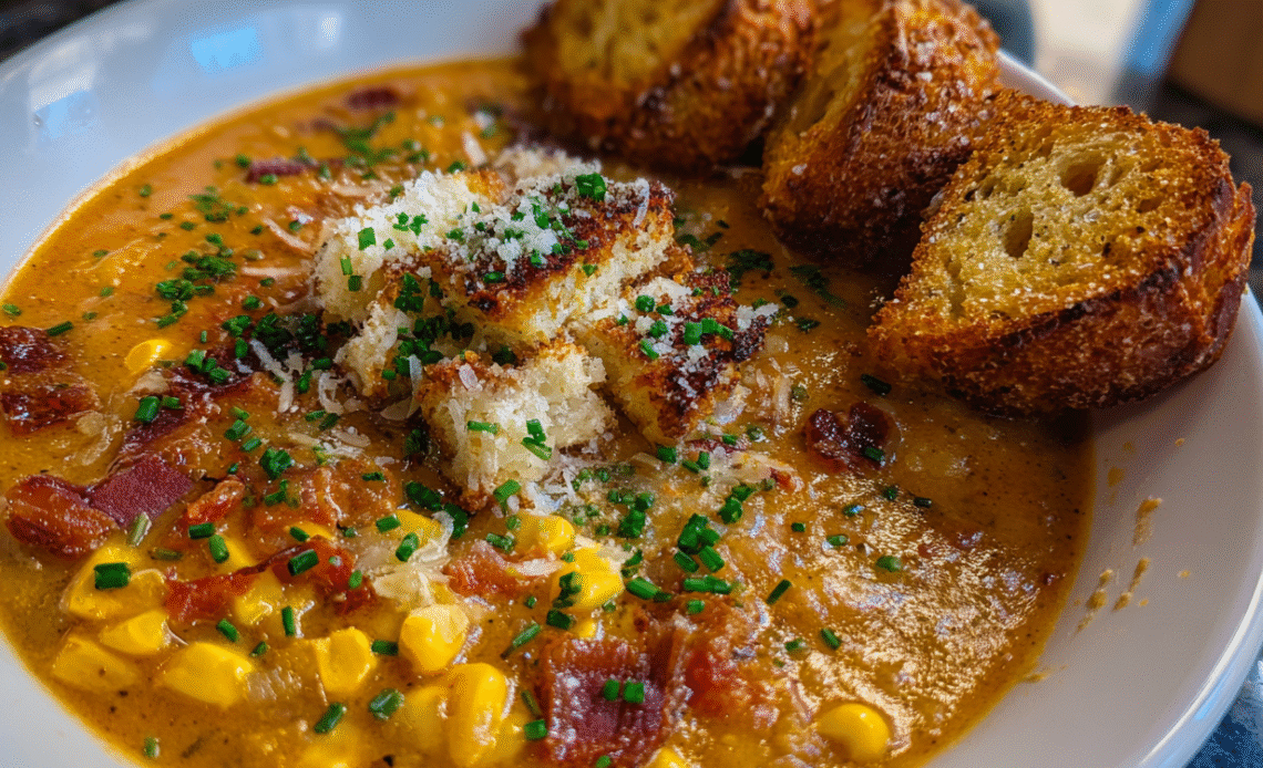 Sun Dried Tomato Corn Chowder