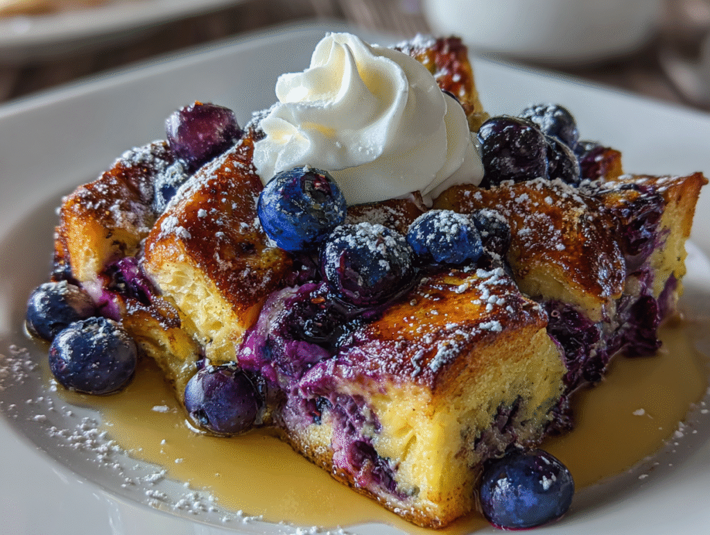 breakfast Unbelievable Blueberry French Toast Casserole