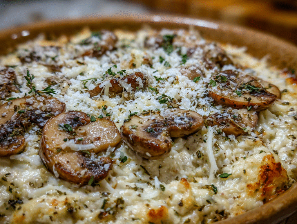 perfect Stuffed Mushroom Dip