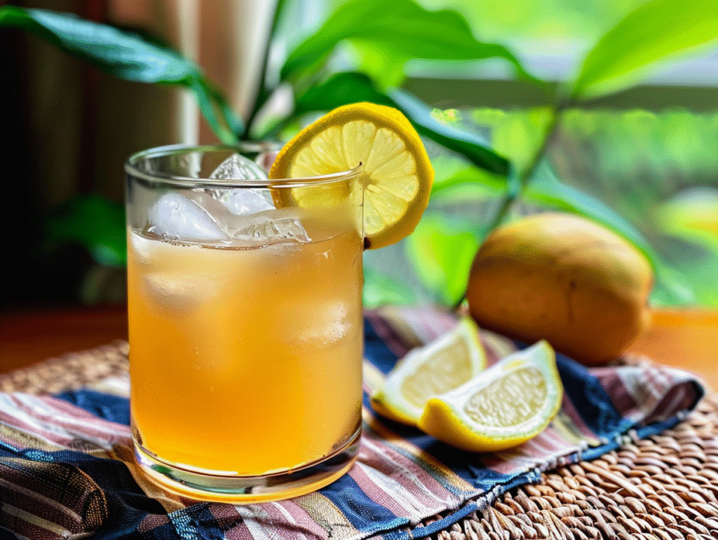 Iced Guava White Tea Lemonade: A Tropical Antioxidant Boost in a Glass
