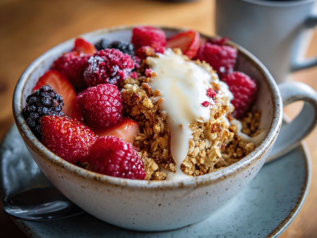 What Is a High Protein Breakfast Crumble and Why This Mindful Approach Matters