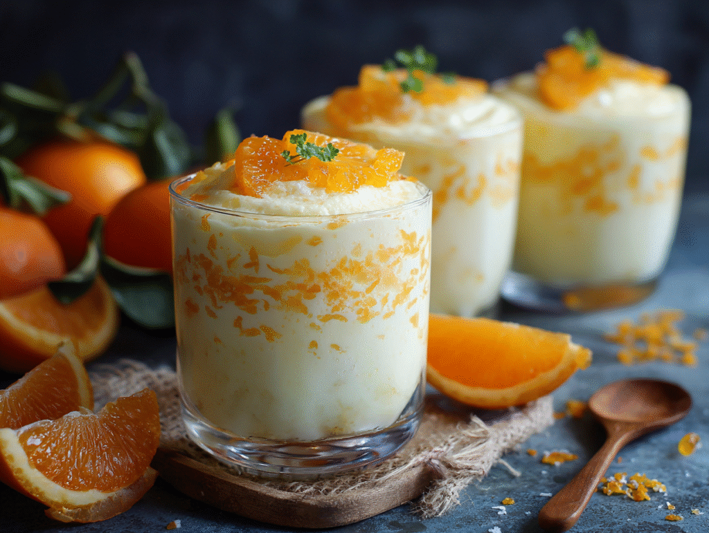Coconut Orange Glow: An Easy, Creamy Citrus Dessert for Radiant Indulgence