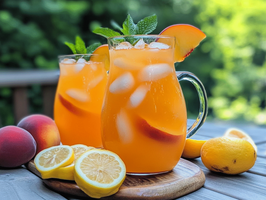 Peach Lemonade Recipe: The Perfect Balance of Sweet, Tart & Natural