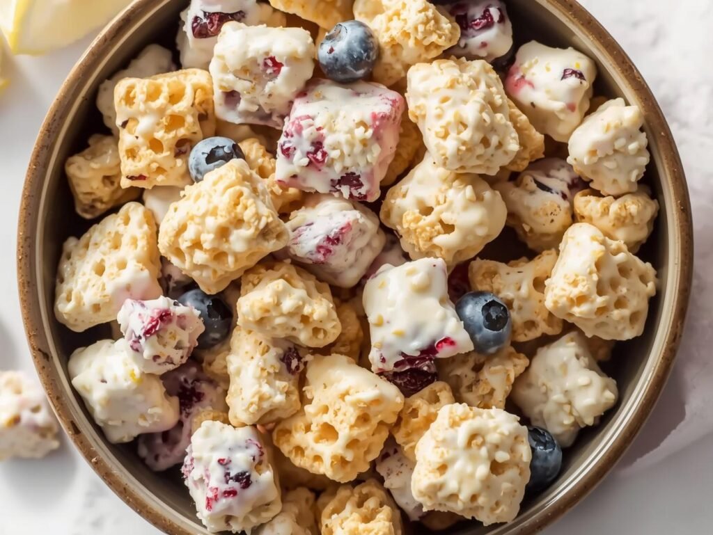 What Is Blueberry Lemon Cheesecake Puppy Chow and Why Does It Matter?