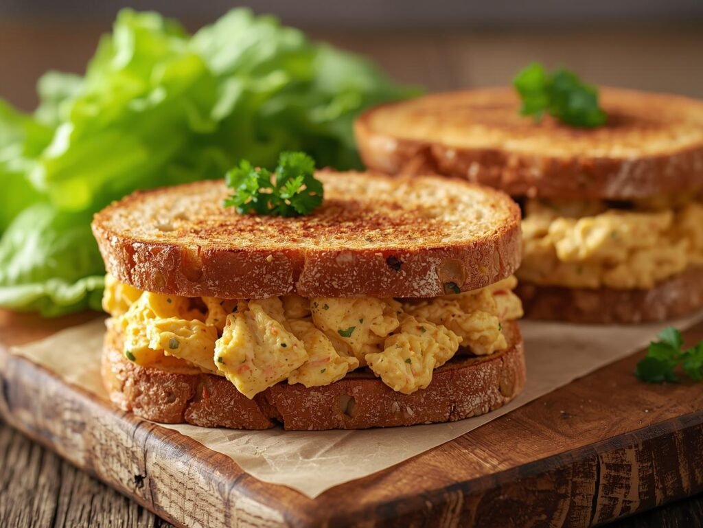 The Perfectly Flavorful Curried Chicken Salad Sandwiches