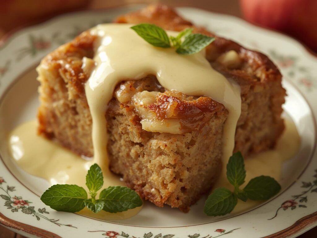 What Is Irish Apple Cake with Creamy Custard Sauce and Why Does It Matter?