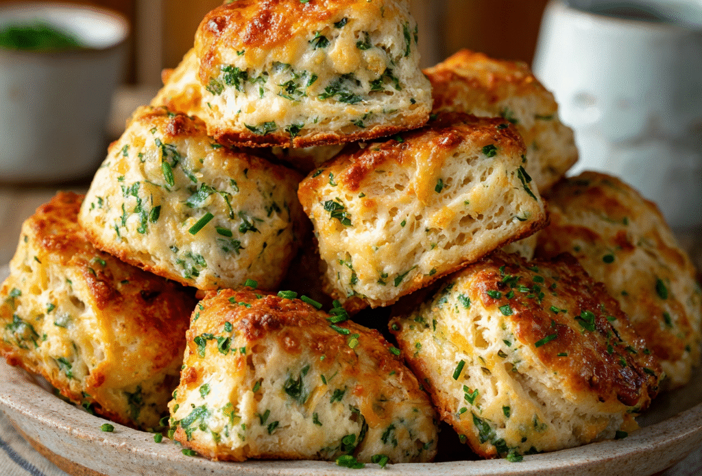 Cheese and Chive Scones