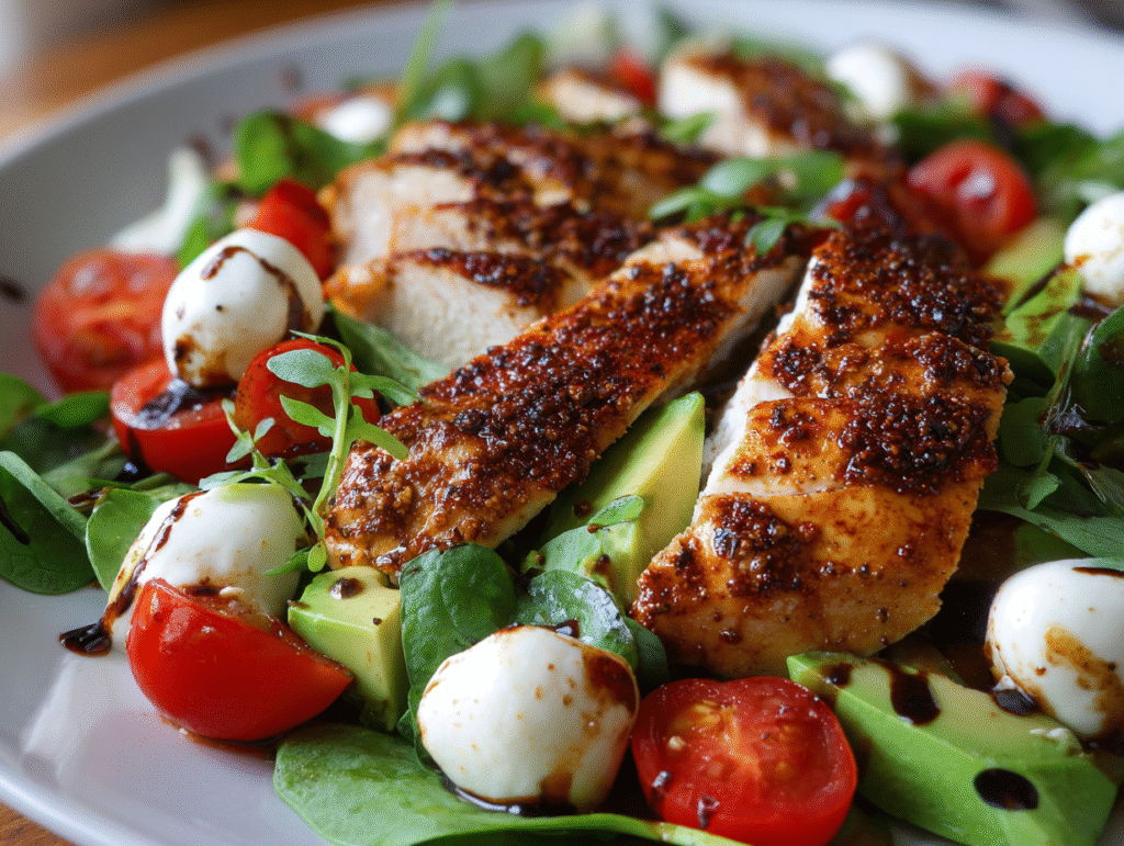 Ingredients for Baked Marinated Chicken Salad