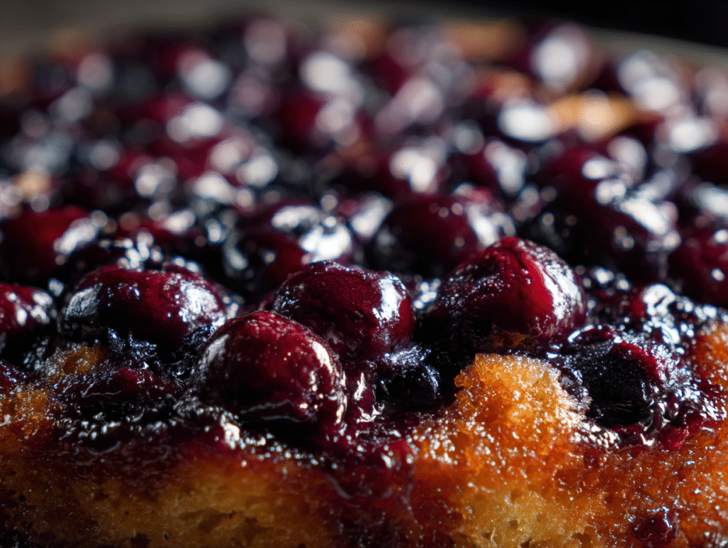 Blueberry Upside Down Cake desserts