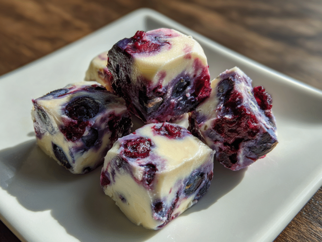 Nutritional Benefits of Blueberry Greek Yogurt Bites