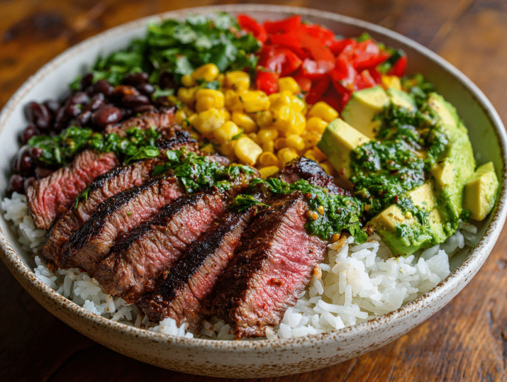 Best Cilantro Lime Steak and Rice Bowls Recipe