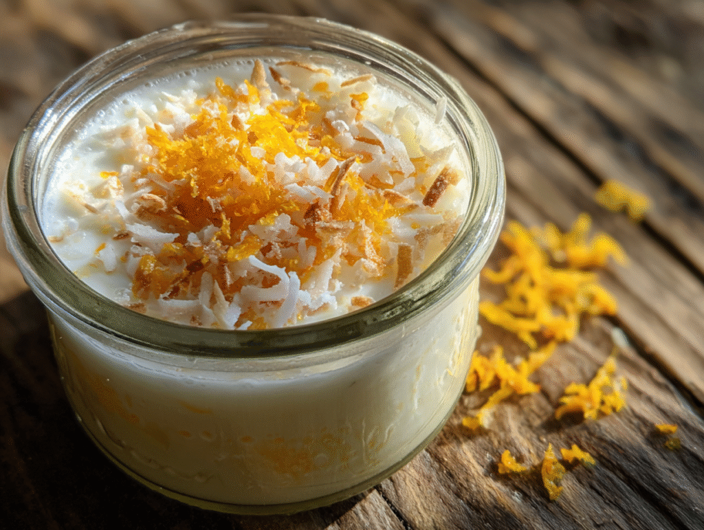 The Refreshing Coconut Orange Glow recipe