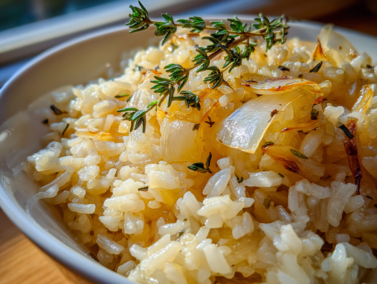 Creamy French Onion Butter Rice Recipe | Full Guide