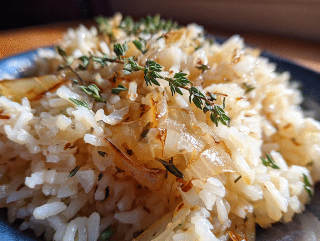 best food Creamy French Onion Butter Rice