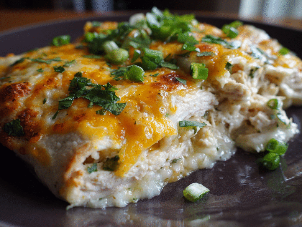 Best Creamy White Chicken Enchiladas Recipe
