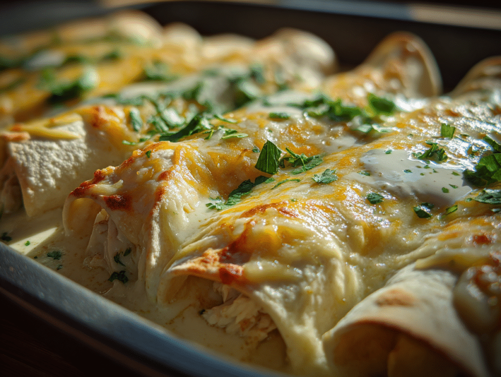 Tips for Perfect Creamy White Chicken Enchiladas