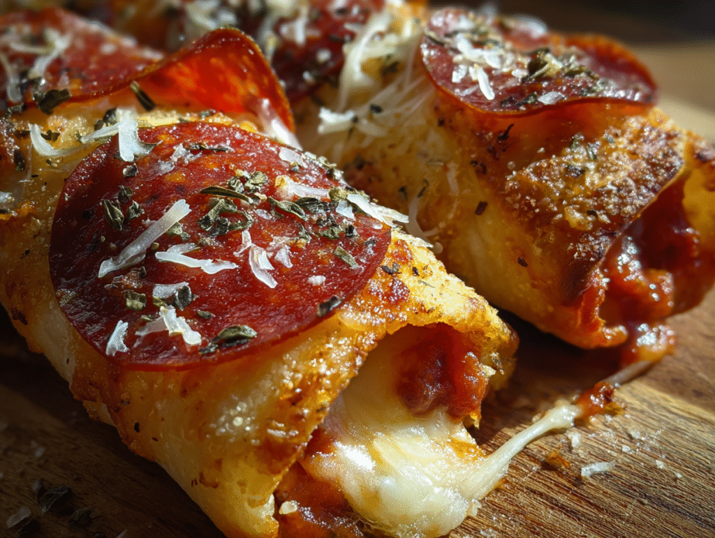 Best Delicious Pepperoni Pizza Roll Breadsticks Recipe