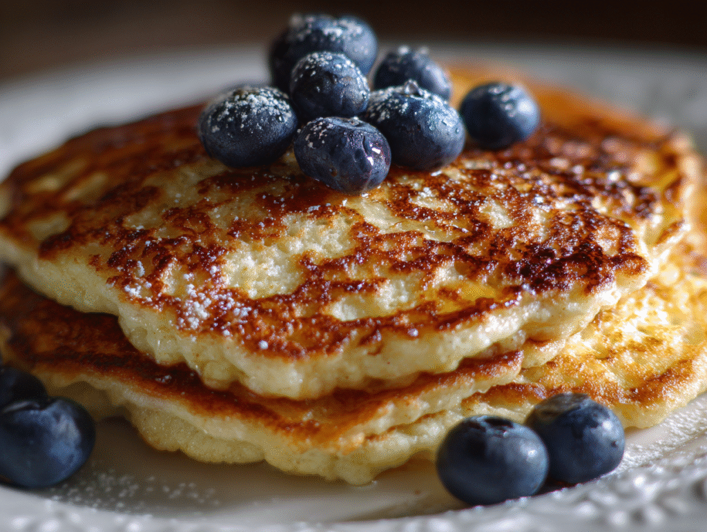 Irresistibly Delicious Flourless Cottage Cheese Pancakes