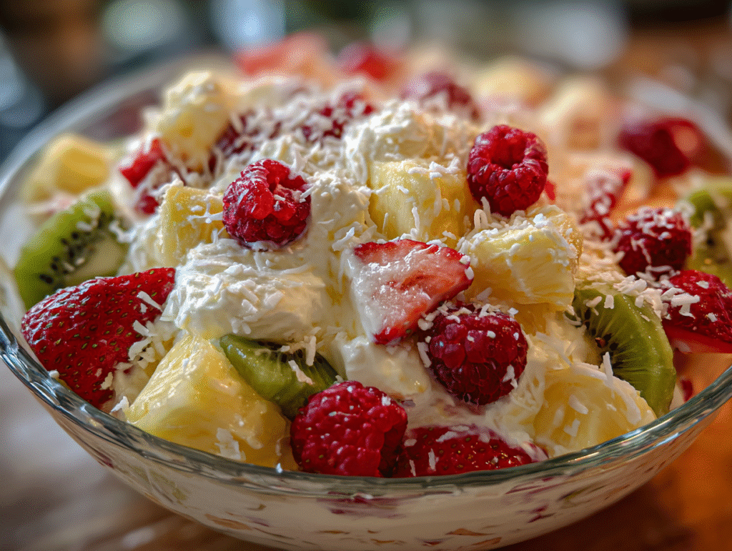 Ingredients for Hawaiian Cheesecake Salad
