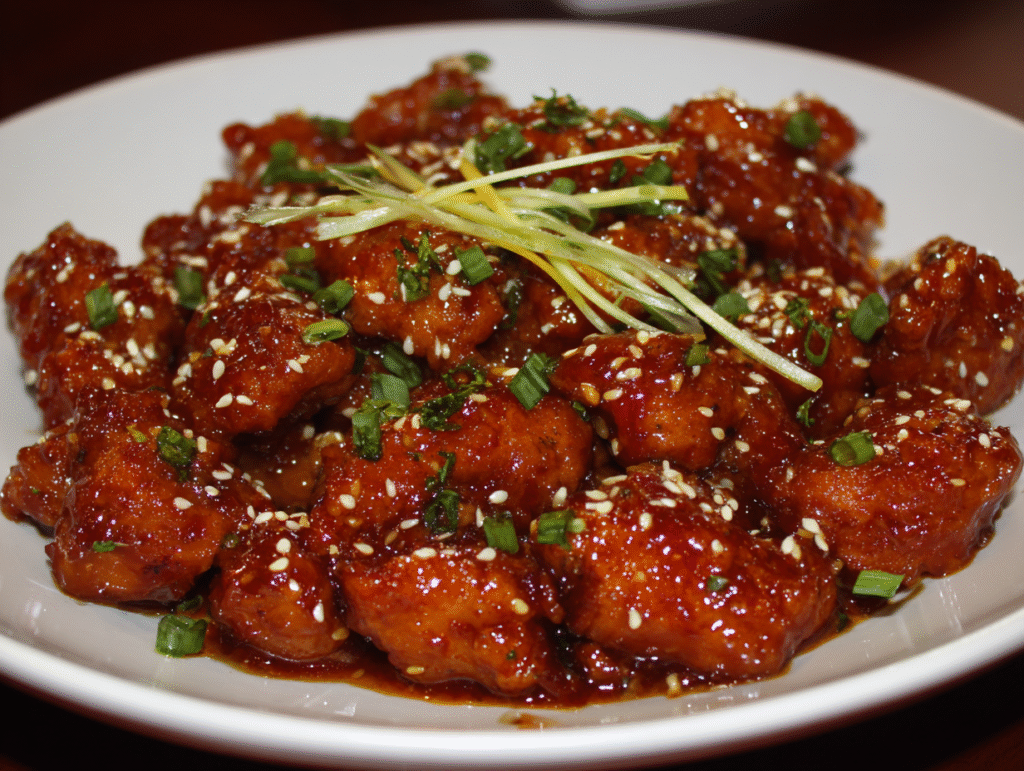 best Spicy Dragon Chicken