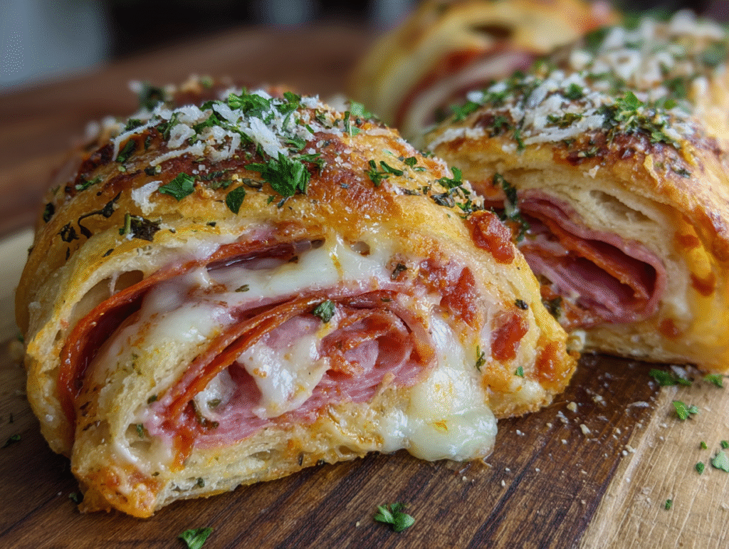How to Make Italian Crescent Roll Sandwich Bake
