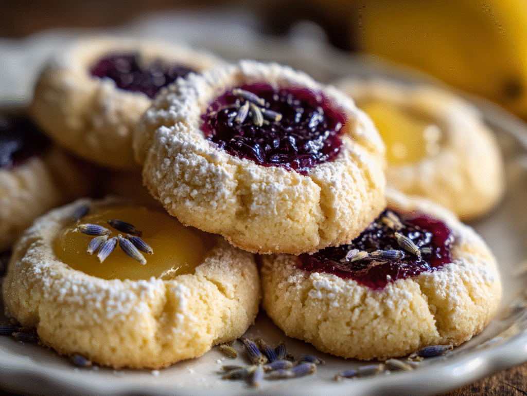 Step-by-Step Guide to Making Lemon Lavender Thumbprint Cookies
