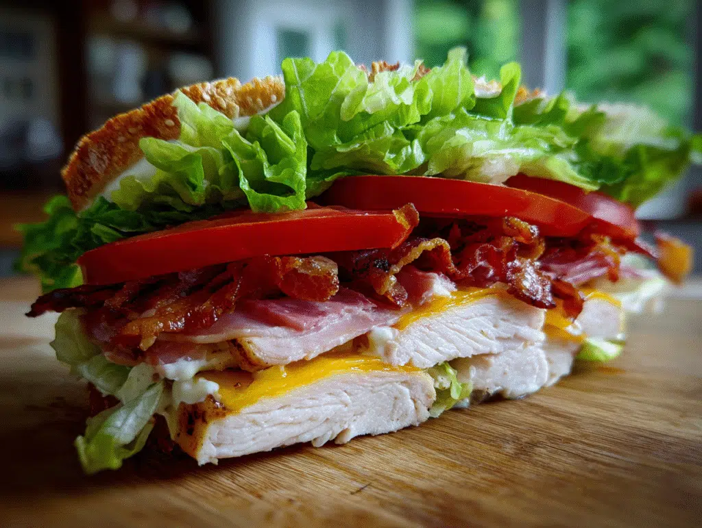 How to Make a Low Carb Chicken Club Sandwich