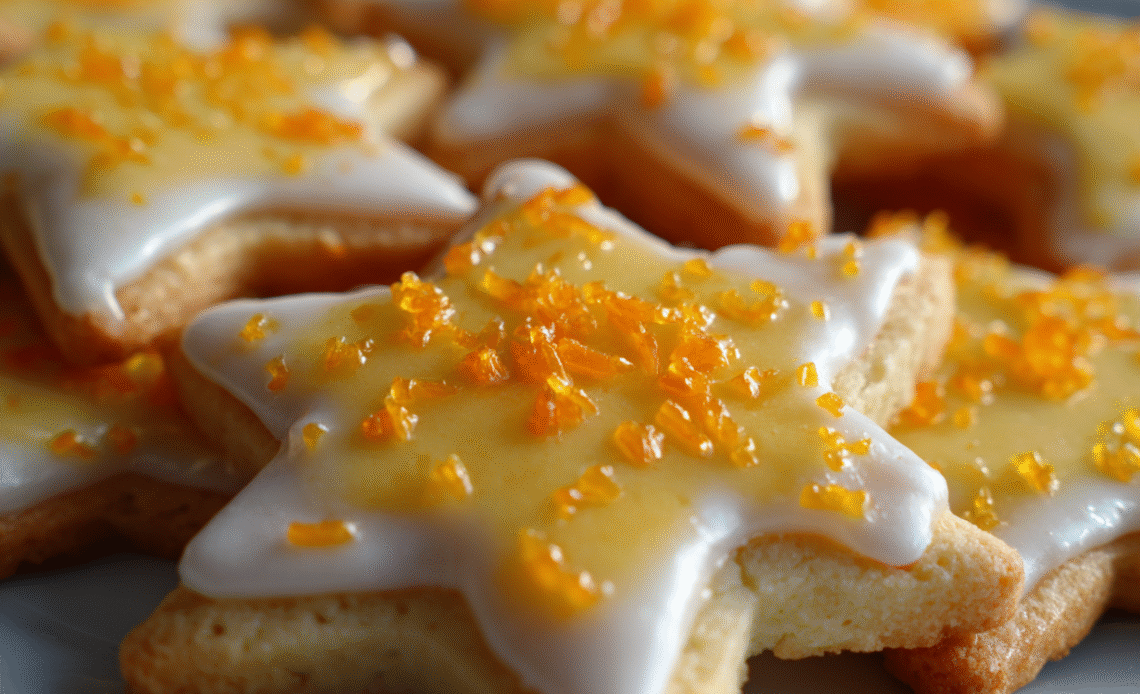 Perfectly Soft Orange Sugar Cookies