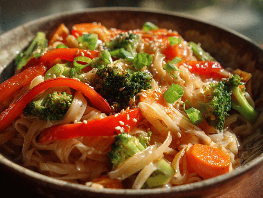 Choosing the Best Protein for Rice Noodle Stir-Fry