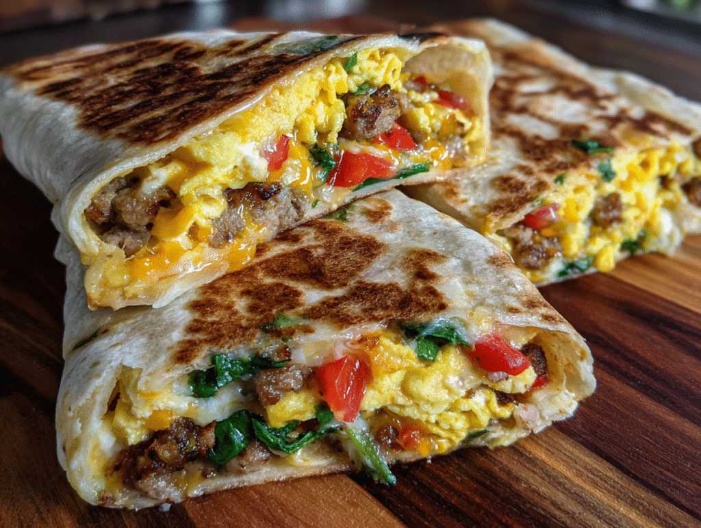 How to Make My Easy Breakfast Crunchwrap Delight