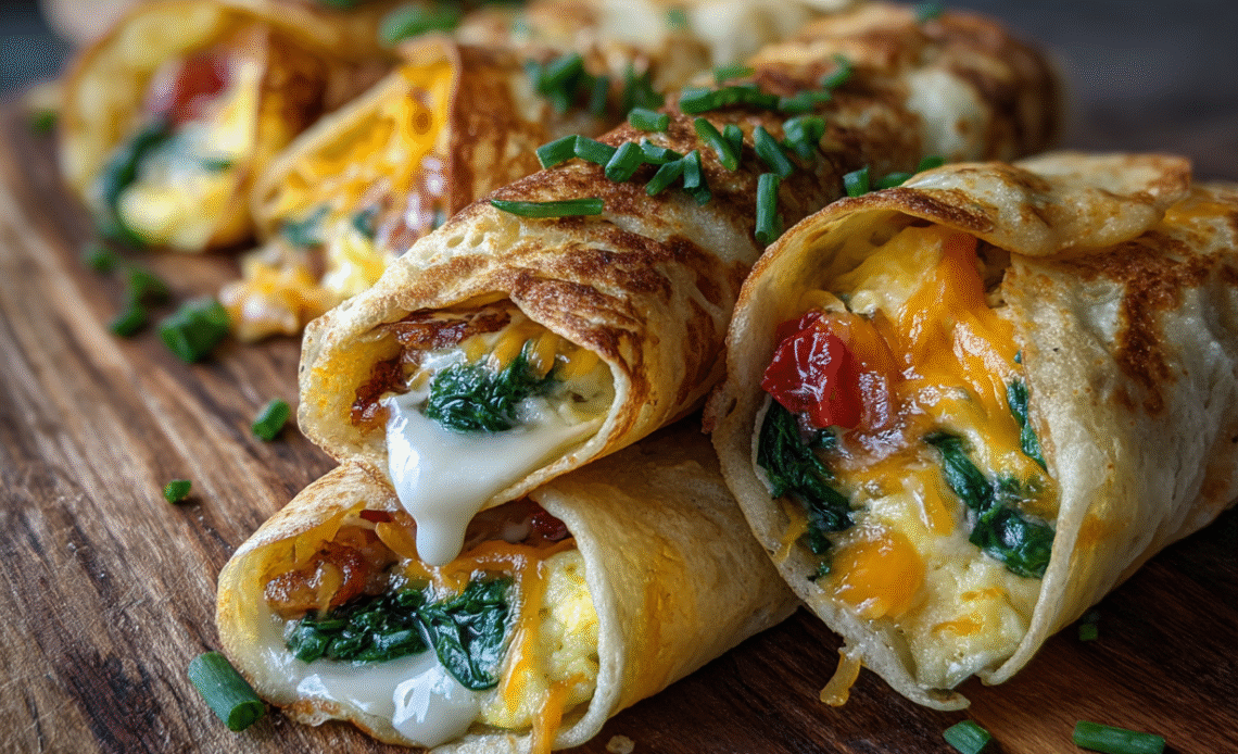 Savory Breakfast Crepes