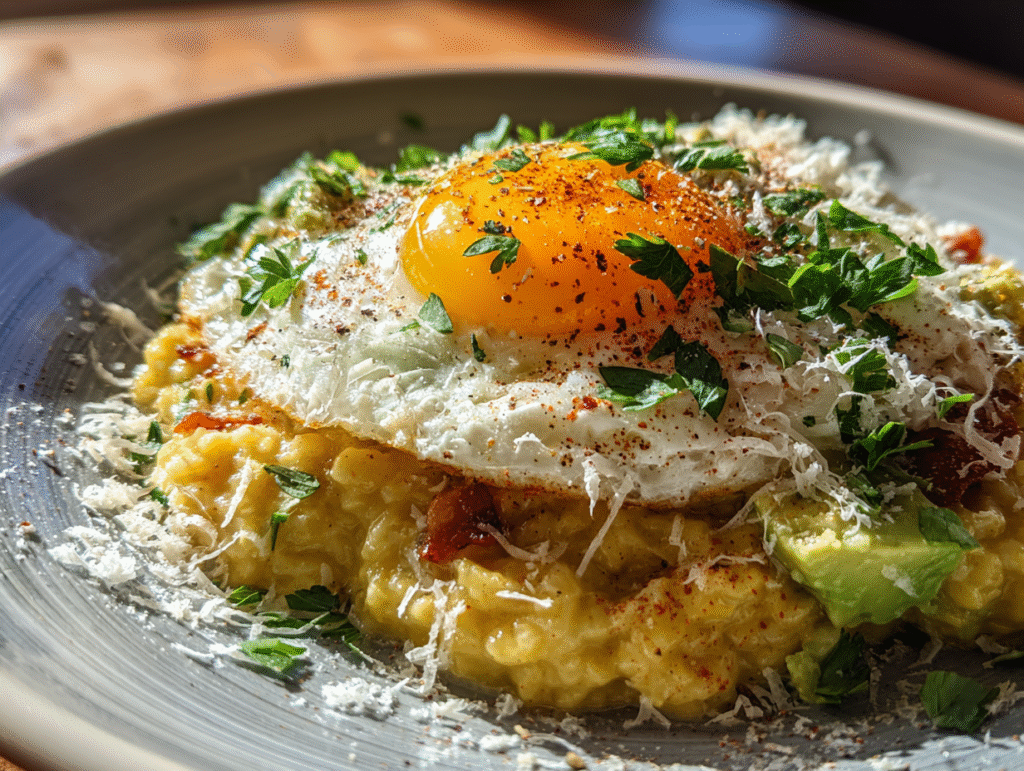How to Make Simple Savory Avocado Oatmeal