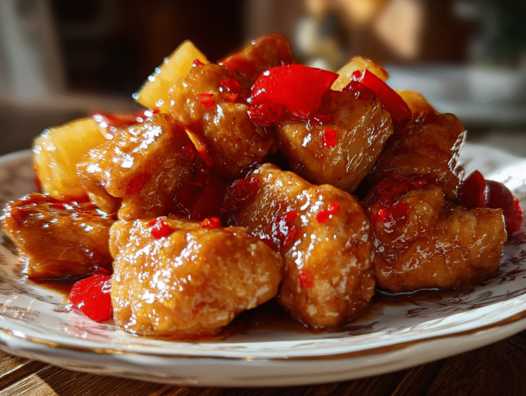 Sweet Hawaiian Crockpot Chicken dishes