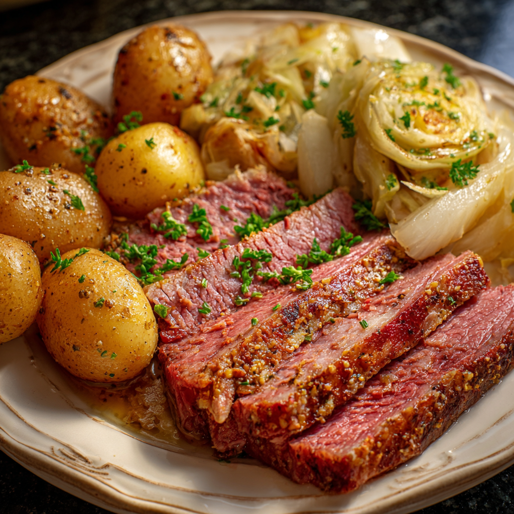 The Perfectly Mindful Corned Beef and Cabbage