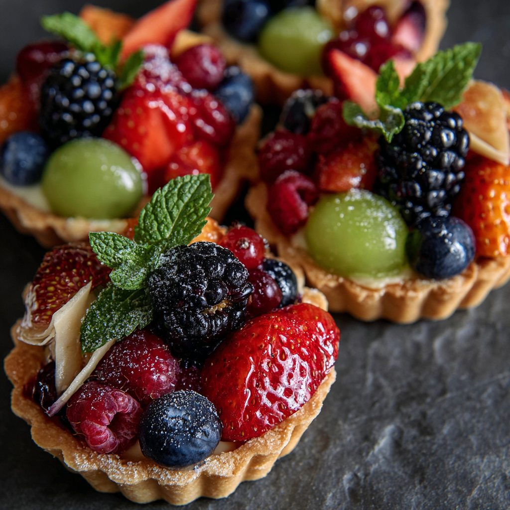 The Perfectly Elegant Fruit Tartlets